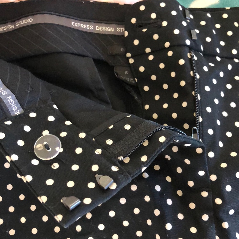 Custom Express Polka Dot Editor Shorts - image 7